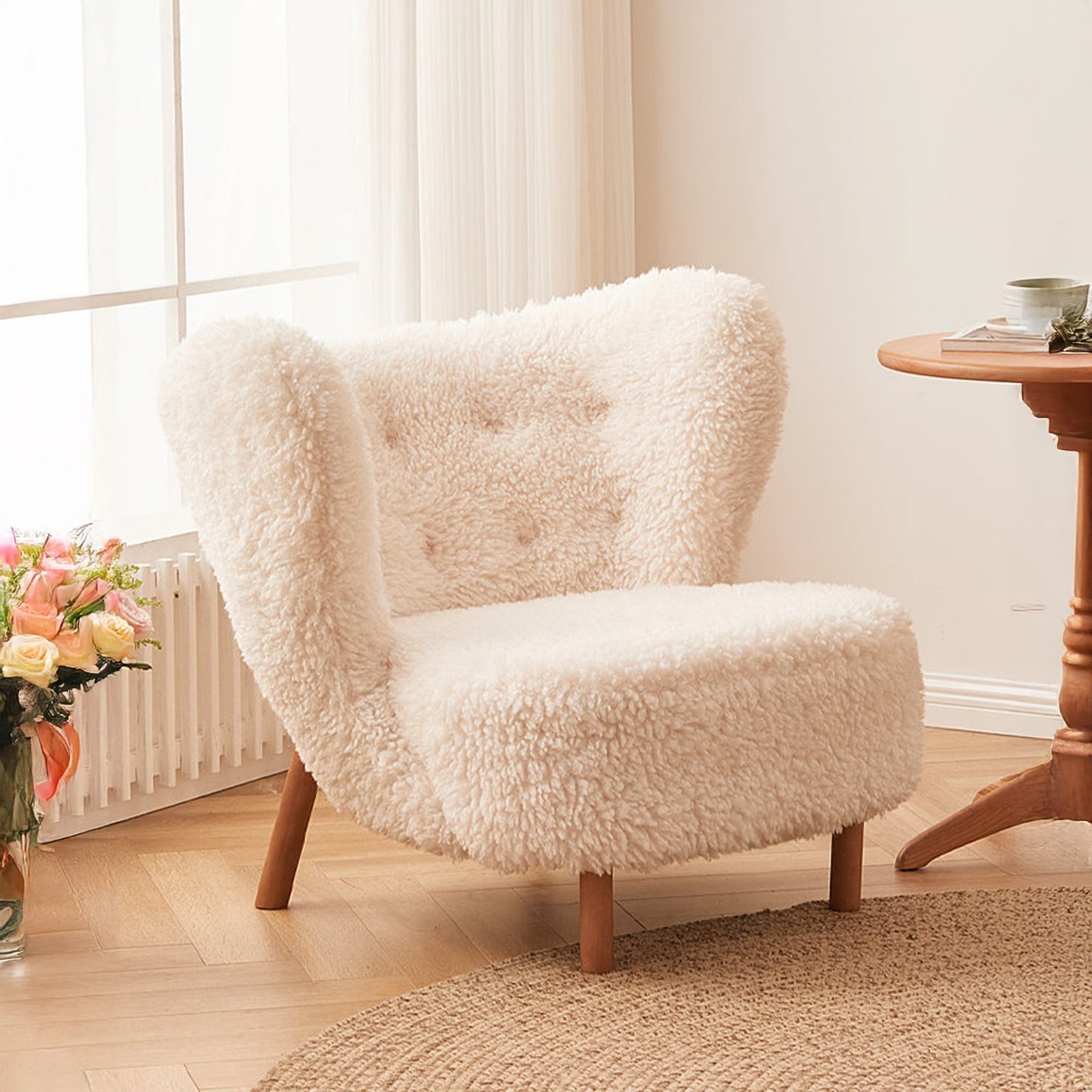 Snowia Ultra-Soft Bouclé Comfort with Cozy Elegance