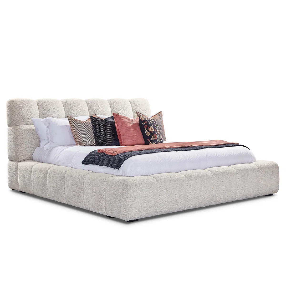 Pula Upholstered Platform Bed