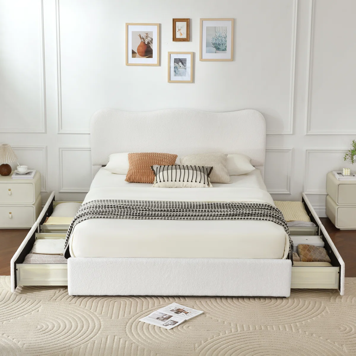 Innovative Homesi CloudNest Storage Bed With 4 Drawers