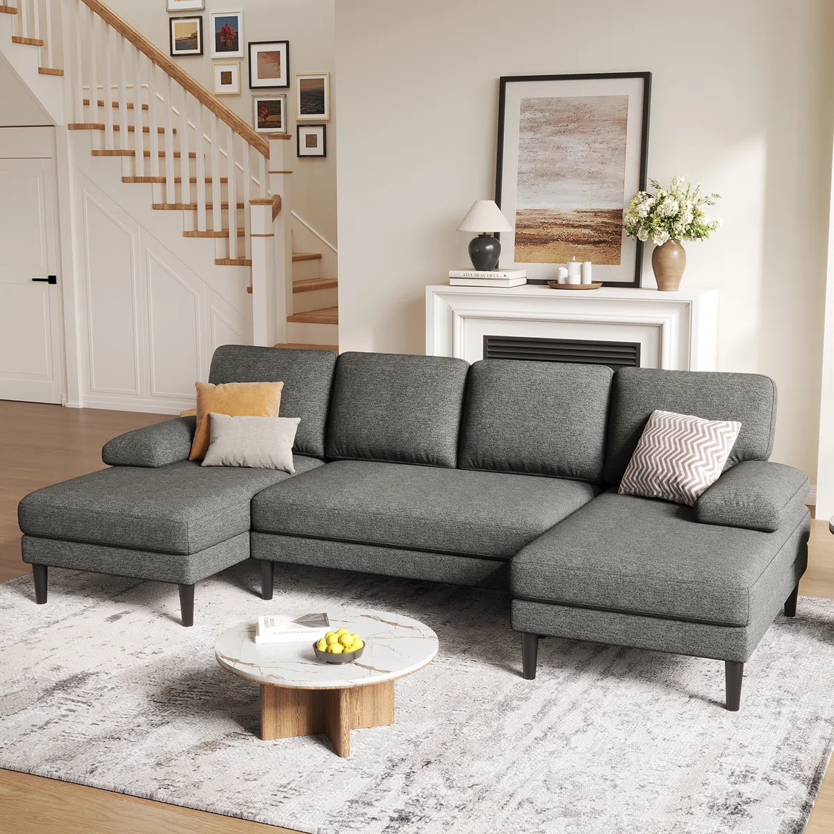Innovative Homesi Harmony U-Shape Sectional Sofa